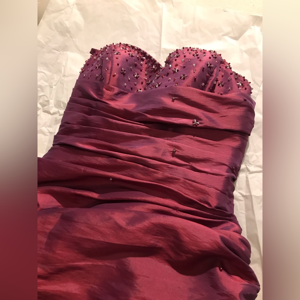 Beautiful Burgundy Gown For Sale - Prom Or Bridal Events It’s Yours